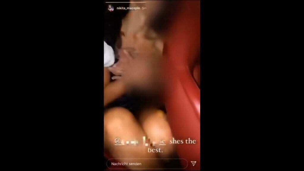 Mazepin, prospecto de F1, captado en video tocando los senos de una mujer