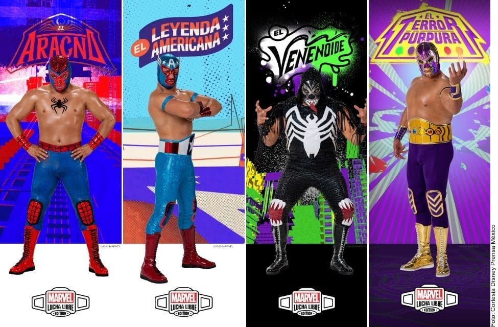 Los personajes de Marvel y la AAA llegaron al ring.