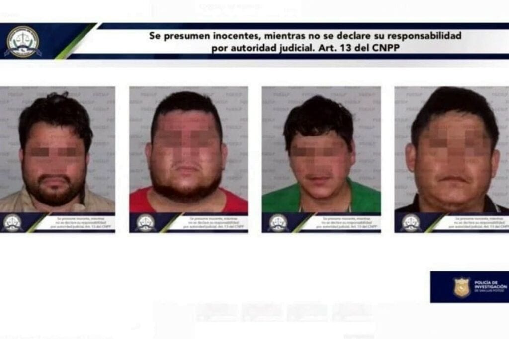 Cuatro sujetos fueron detenidos por el asesinato de Julio Galindo Pérez, líder de la Confederación Patronal de la República Mexicana (Coparmex) en San Luis Potosí, informó la Fiscalía General del Estado (FGE).