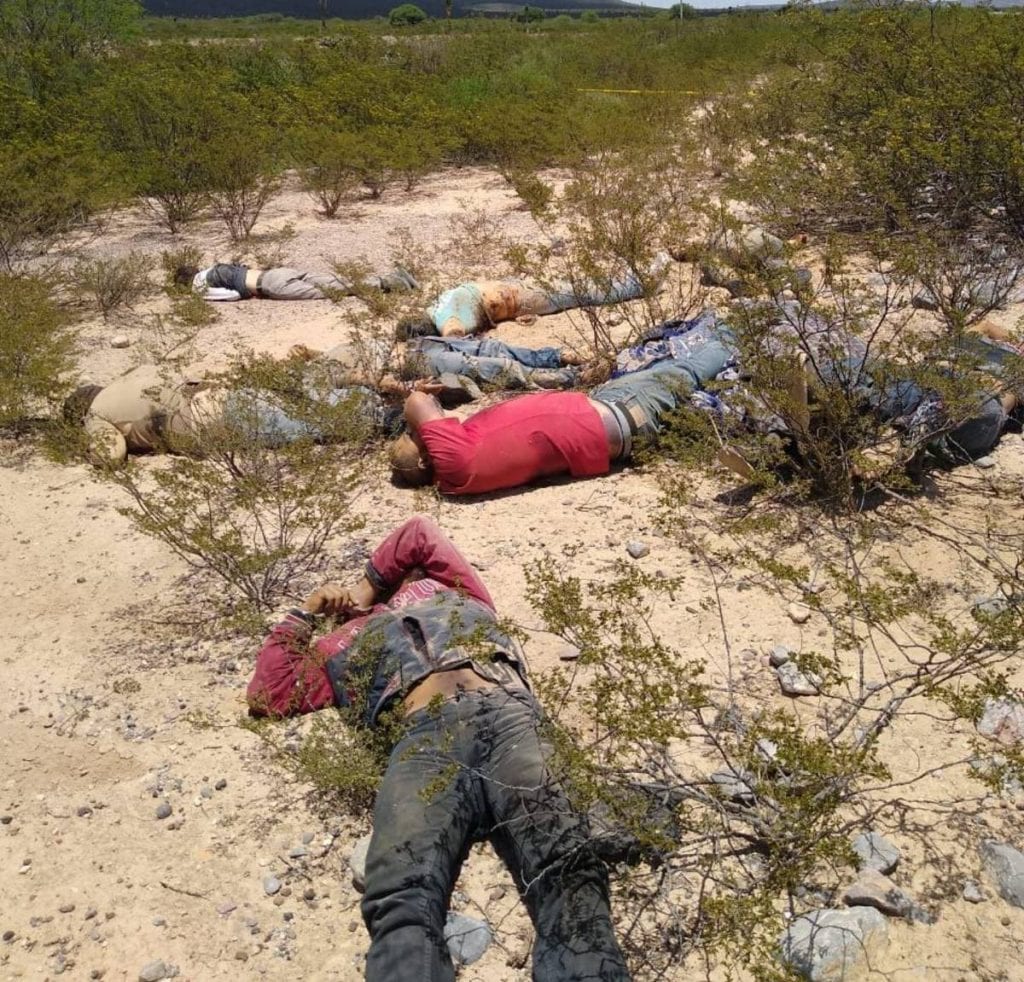 La Fiscalía General del Estado de San Luis Potosí (FGESLP) ha iniciado con las indagaciones por el hallazgo de 9 personas sin vida en Vanegas.