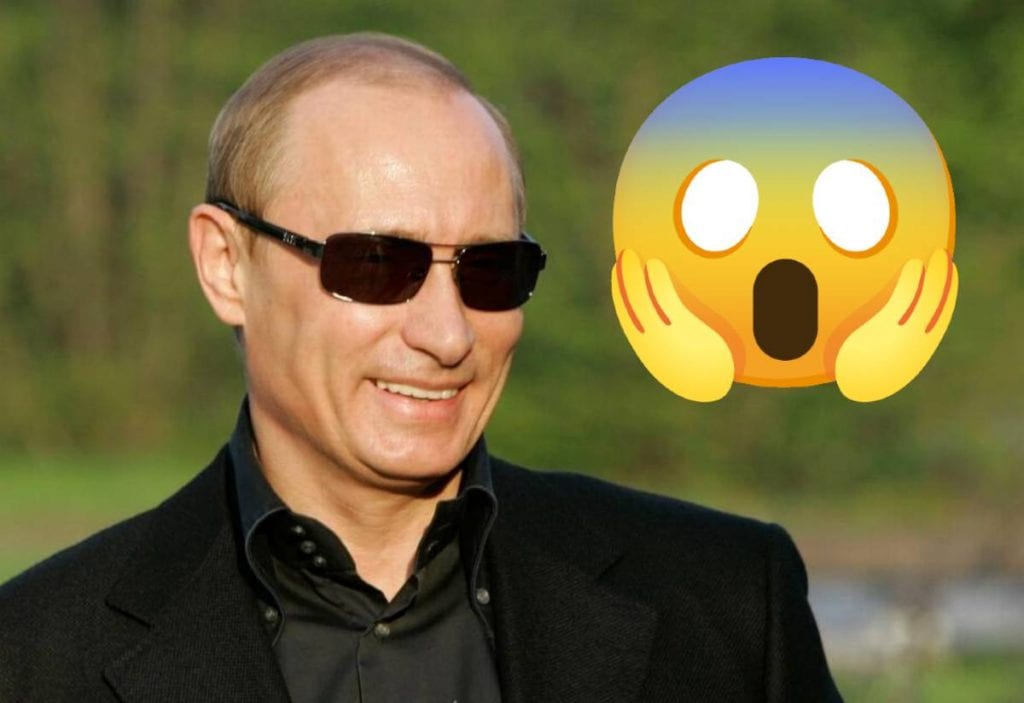 Putin y champagne.