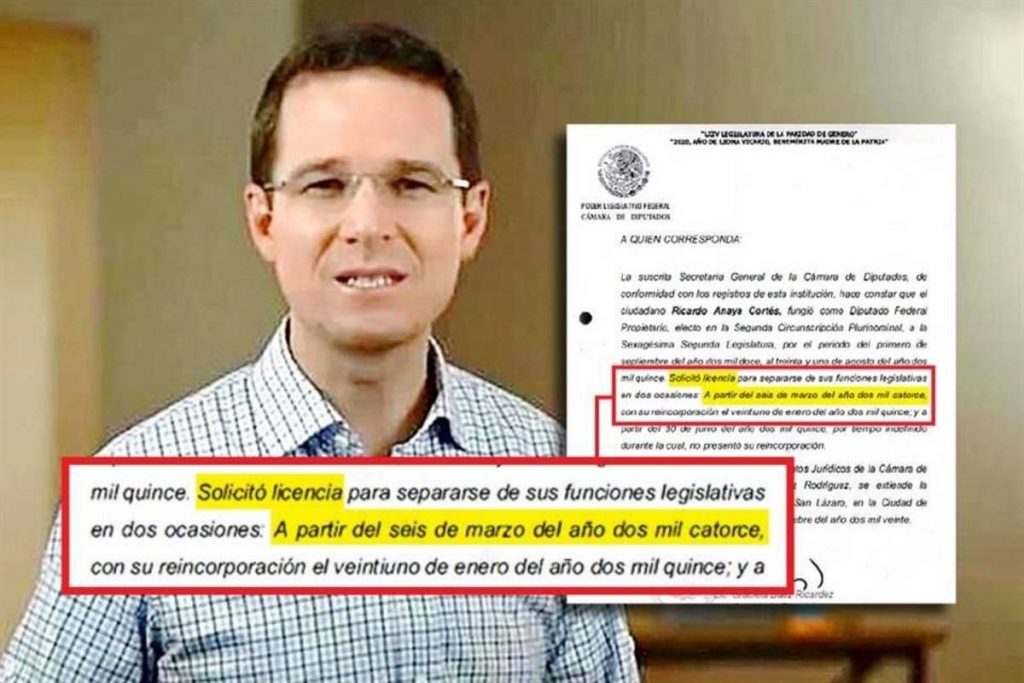 Ricardo Anaya criticó que la FGR haya alterado las acusaciones de Emilio Lozoya en su contra para corregir errores de hecho y urgió al Presidente Andrés Manuel López Obrador (AMLO) dejar de manipular la carpeta de investigación.