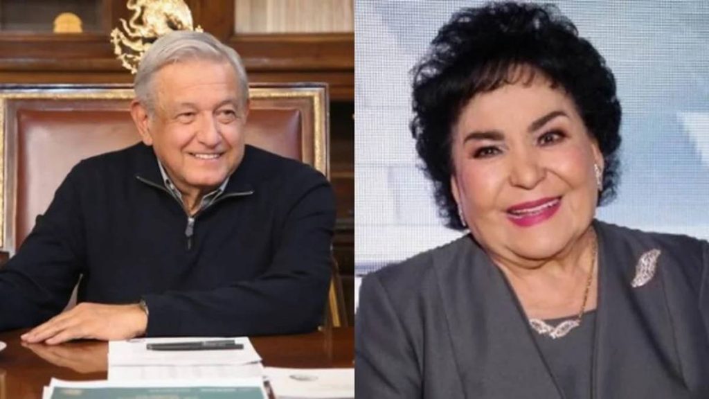 Andrés Manuel López Obrador lamentó la muerte de la actriz Carmen Salinas y envió sus condolencias a familiares y amigos.