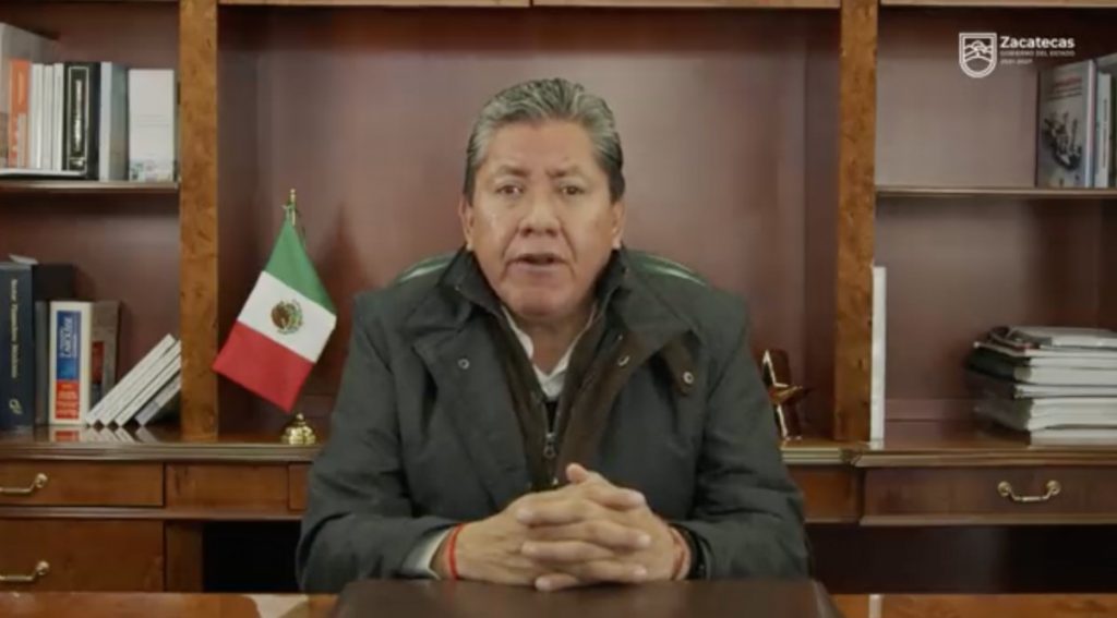 El Gobernador de Zacatecas, David Monreal, informó que fueron detenidos los responsables de dejar cadáveres afuera del Palacio de Gobierno.