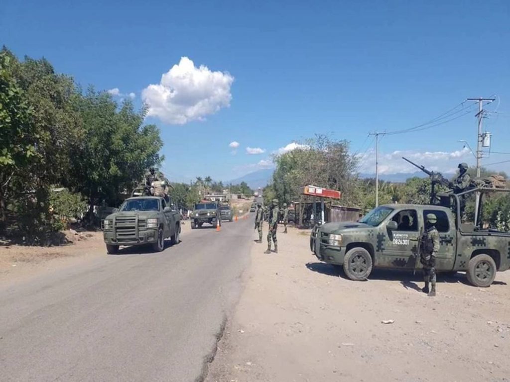 La Secretaría de la Defensa Nacional (Sedena) continúa avanzando en la recuperación de pueblos donde sentó sus bases el crimen organizado en Michoacán.