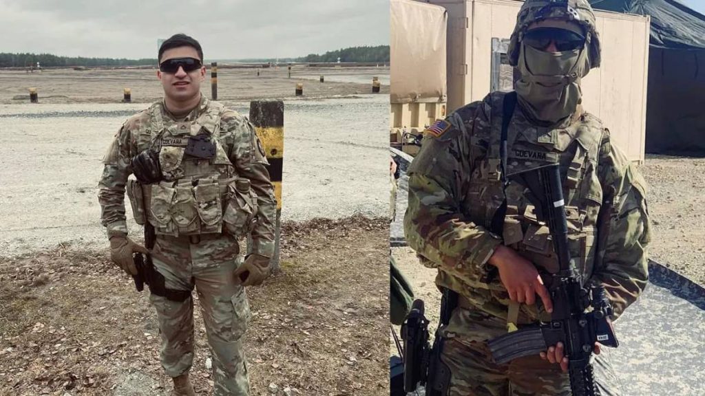 Omar Alexis Guevara Díaz es un soldado mexicano que se enlistó en el ejército de Estados Unidos y ahora está brindando apoyo a los refugiados del conflicto entre Rusia y Ucrania.