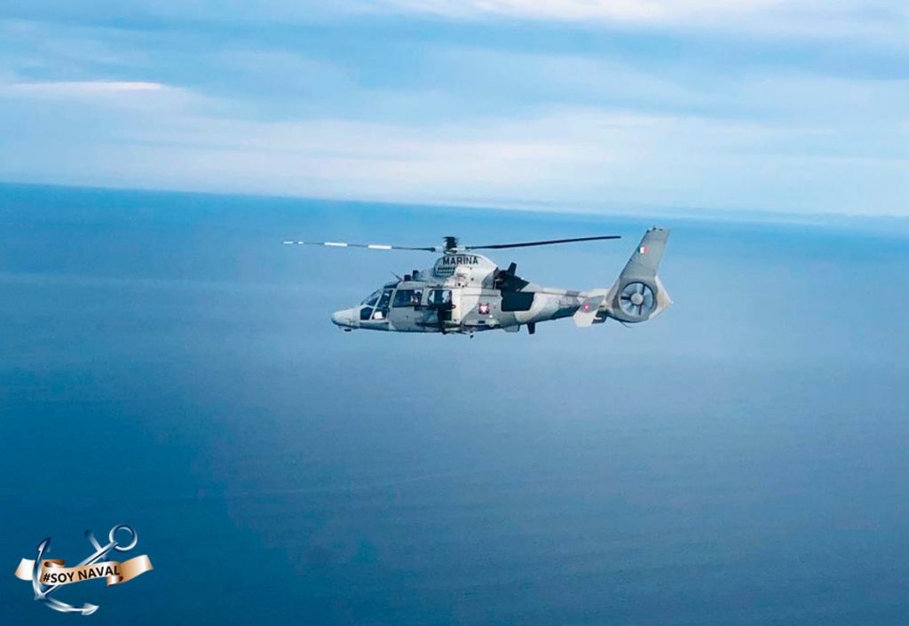 Se desploma helicóptero de la Secretaría de Marina (VIDEO)