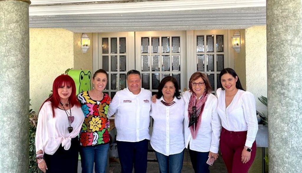 La jefa de gobierno Claudia Sheinbaum apoyó anteriormente a Mara Lezama, candidata a la gubernatura de Quintana Roo