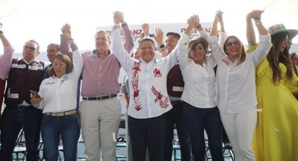 El candidato Julio Menchaca se comprometió a terminar con la impunidad en Hidalgo y mejorar la seguridad en la entidad