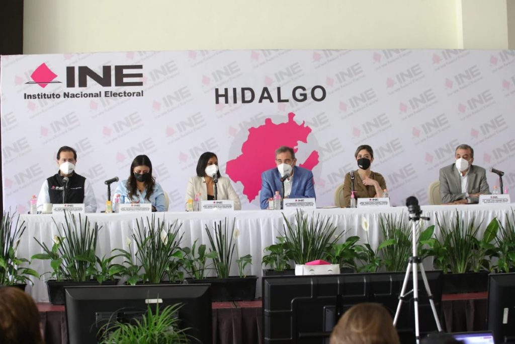 Pide INE respetar resultados de la elección por la gubernatura en Hidalgo