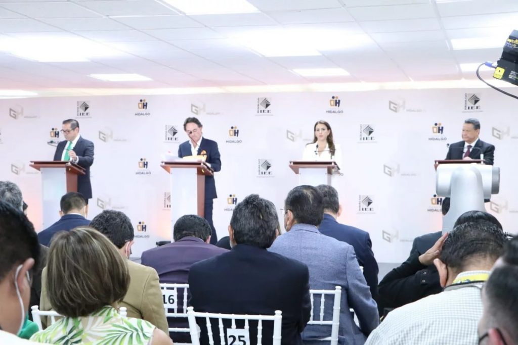 ¿Cuándo y dónde ver el segundo debate de candidatos a Gobernador de Hidalgo?