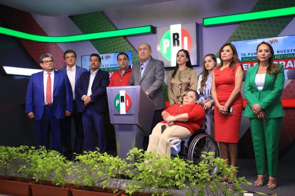 Presenta PRI propuesta de Reforma electoral; pretende crear la figura de vicepresidente