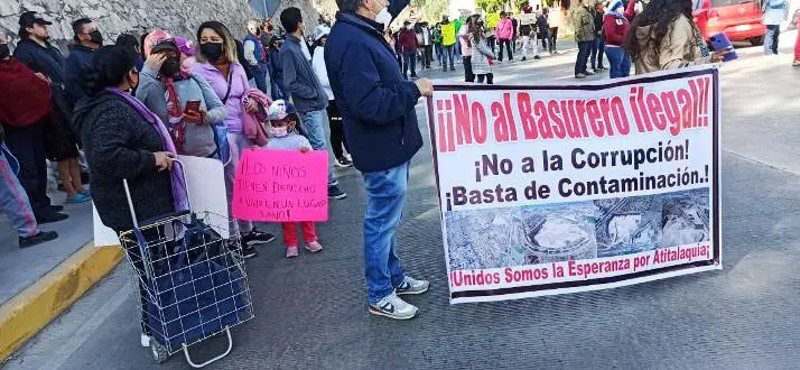 Atitalaquia, el conflicto por un basurero en Hidalgo