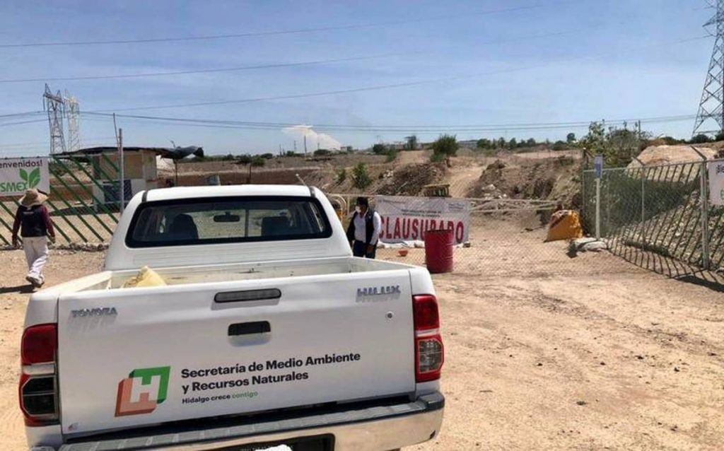 El gobernador Omar Fayad Meneses informó que se clausuró definitivamente el basurero o Centro Regional de Tratamiento de Residuos Sólidos Urbanos en la localidad de El Cardonal