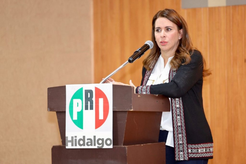 Carolina Viggiano: el PRI debe ser una oposición seria en Hidalgo