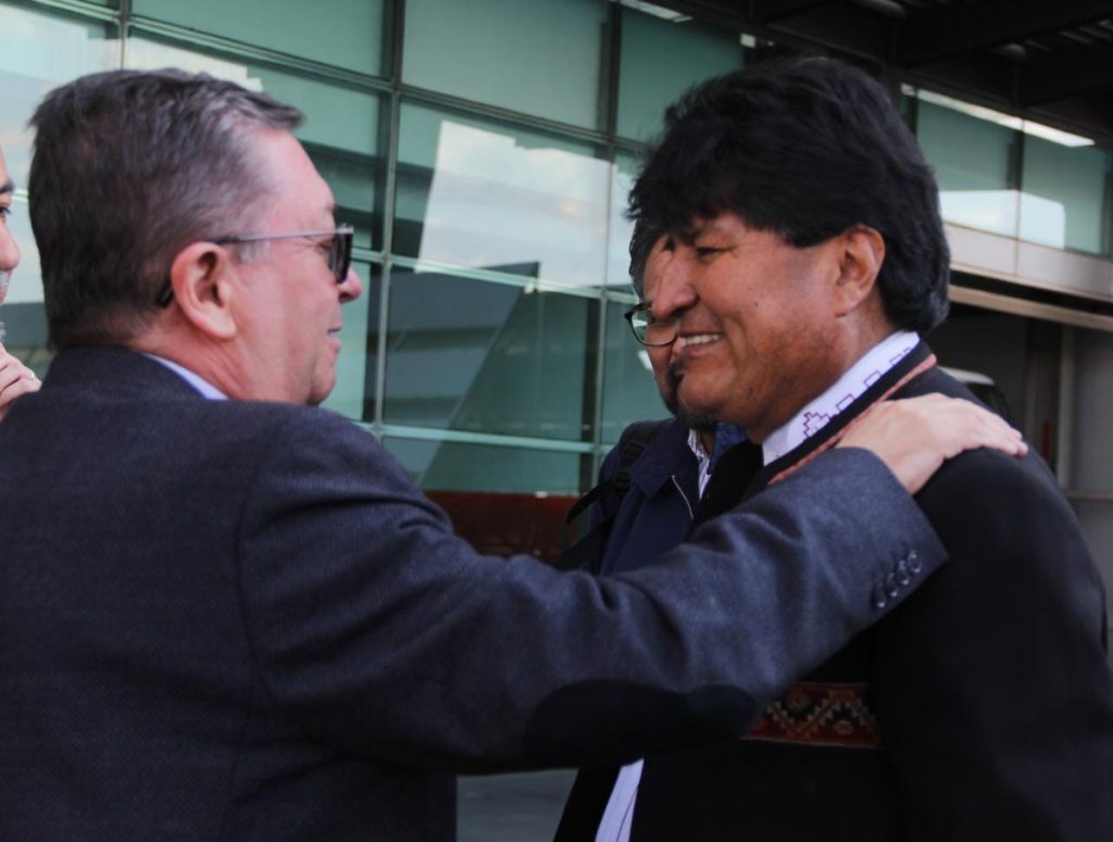 Evo Morales PAN