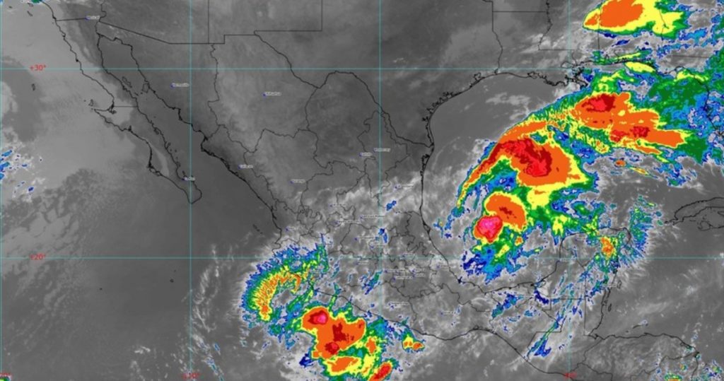 Tormenta tropical Karl provocará fuertes lluvias en varios Estados
