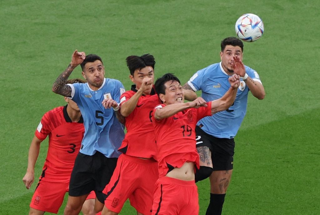 Uruguay y Corea del Sur empataron sin goles en Qatar 2022