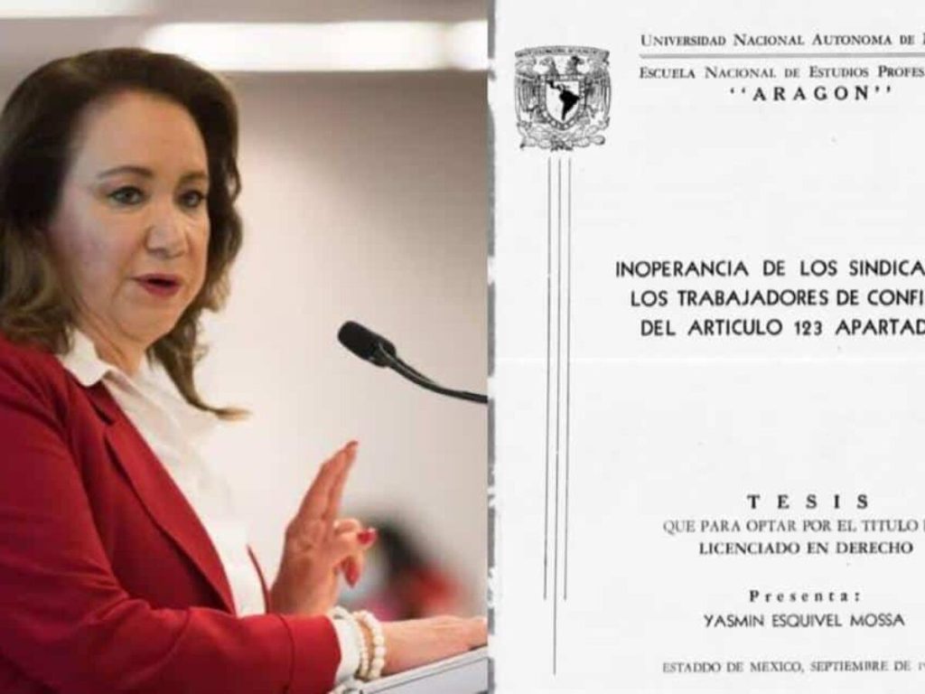 FES Aragón llama a declarar a la ministra Yasmín Esquivel