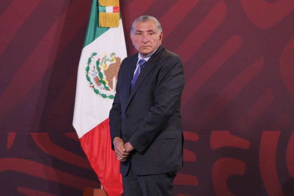 López Obrador no presentó un desvanecimiento o infarto, enfatizó el titular de la Secretaría de Gobernación, Adán Augusto López Hernández