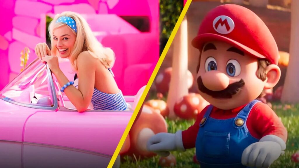 Barbie venció a Oppenheimer en México, pero no a Mario Bros