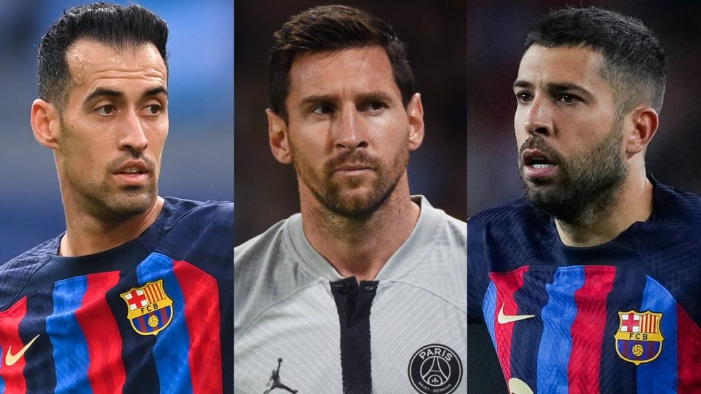 Junta Inter de Miami a Lio Messi, Segrio Busquets y Jordi Alba