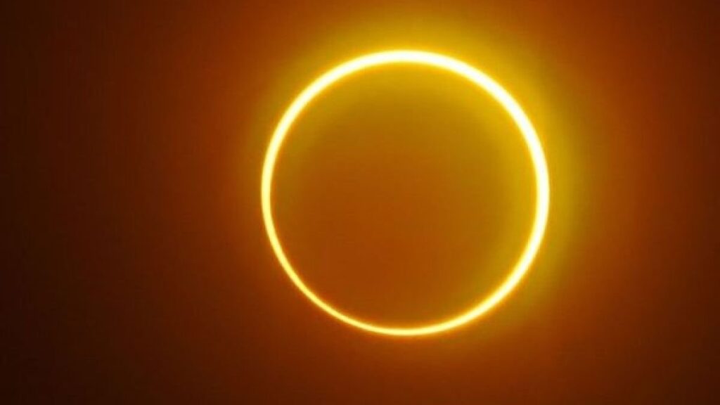 ¿Cuándo se podrá ver el anillo de fuego que se formará en el cielo por el eclipse anular?