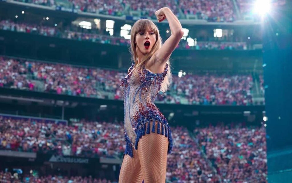 Taylor Swift es la primera mujer que alcanza los 100 millones de oyentes mensuales en Spotify