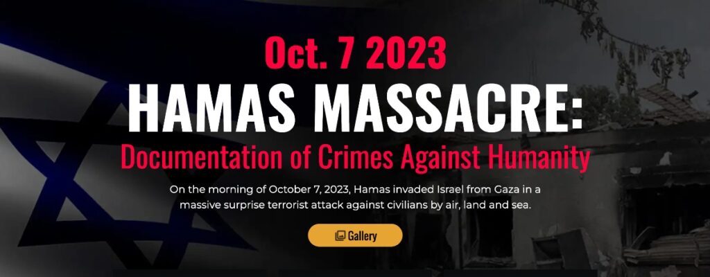 Lanza Israel sitio web con imágenes de ataque de Hamas del 7 de octubre