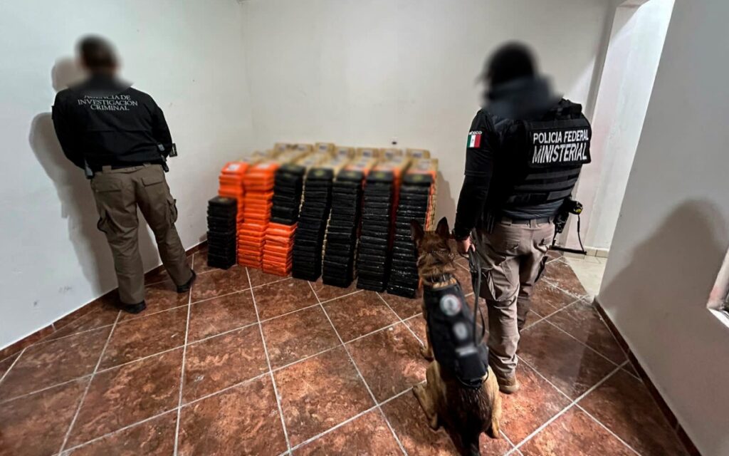 Aseguran mil 400 kilos de cocaína en Tula, Hidalgo